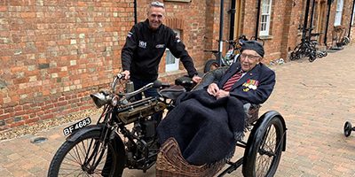 H&H Classics- Captain Tom Moore Loves Motorcycles