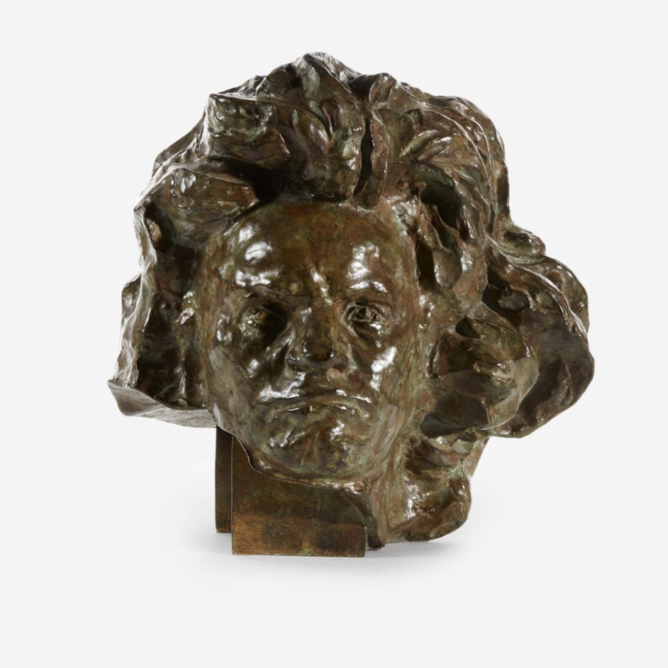 Freeman's Auction Bronzes of Beethoven Ludwig Van Antoine Bourdelle